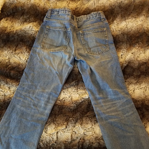Boys medium wash denim distressed jeans - Picture 4 of 4